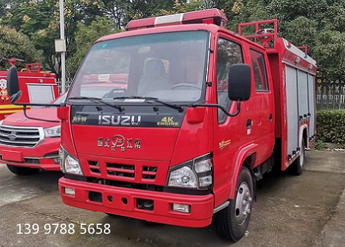 藍(lán)牌消防車 能上京牌的消防車 (國六)