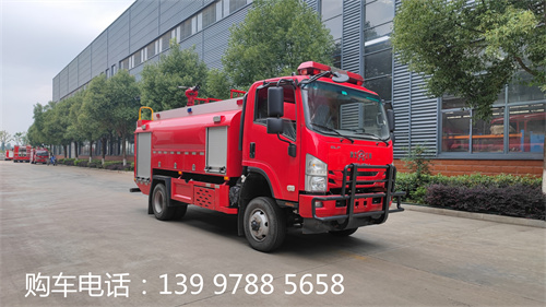 慶鈴4.2噸水罐消防車(chē)(四驅(qū))